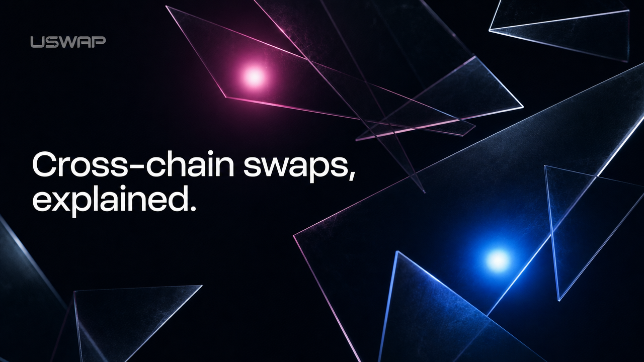 uSwap blog hero — cross-chain swaps explained