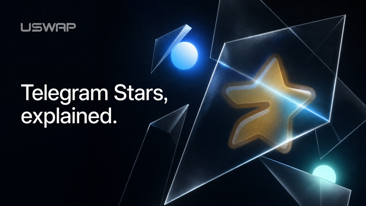 uSwap blog hero — Telegram Stars explained